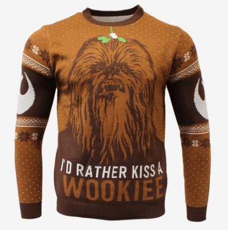 Køb Chewbacca Star wars julesweater her