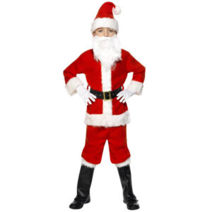 Lille julemandskostume deluxe - børnekostume