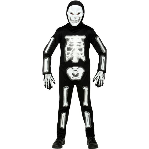 Farligt Skelet Børnekostume