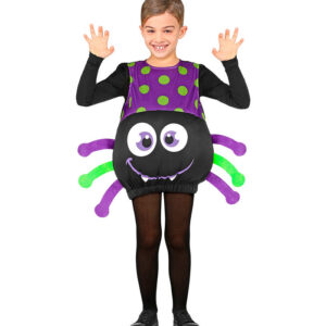 Glad Edderkop Børnekostume