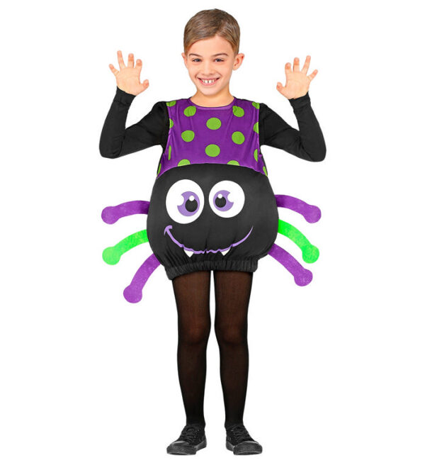 Glad Edderkop Børnekostume