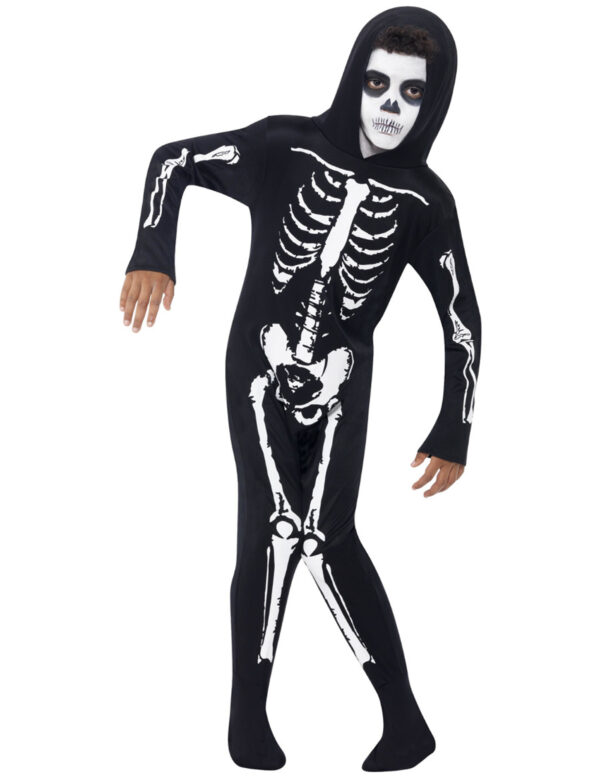 Skelet Børnekostume