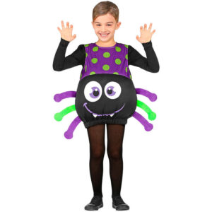 Glad Edderkop Børnekostume - 3-4 år