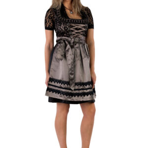 Dirndl Midi Sort