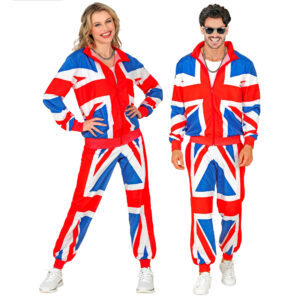 England 80'er Træningsdragt Kostume