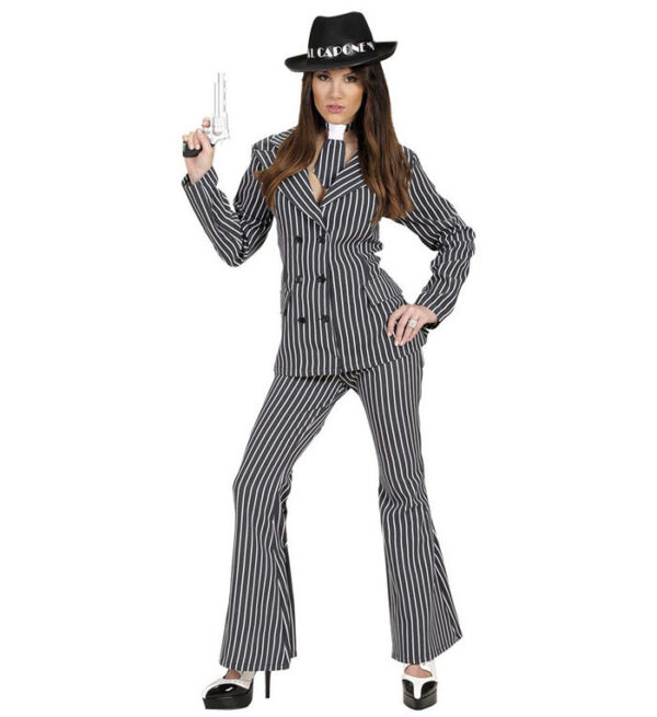 Gangster Kvinde Kostume