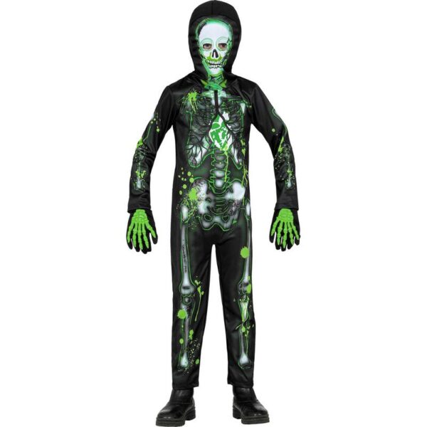 Giftig Skelet Børnekostume