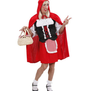 Maskulin Rødhætte Kostume
