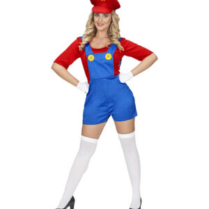 Miss Mario Blikkenslager Kostume