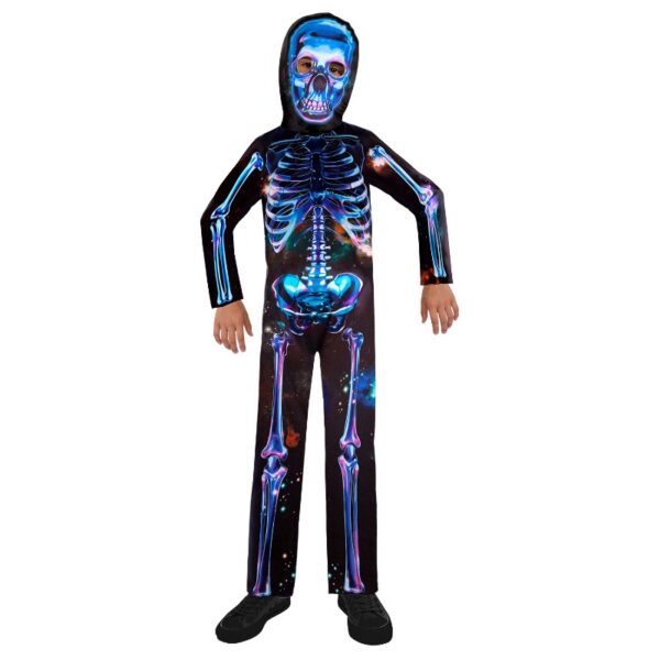 Neon Skelet Børnekostume Eco