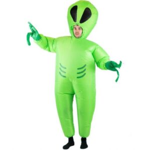 Oppustelig Alien Kostume