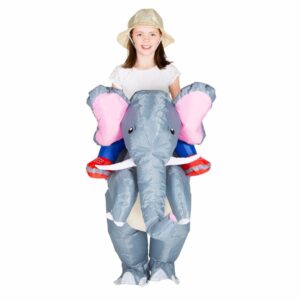 Oppustelig Elefant Børnekostume