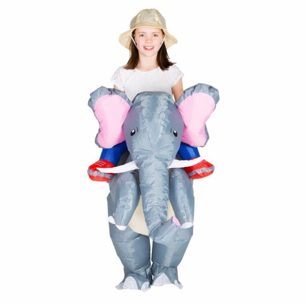 Oppustelig Elefant Børnekostume