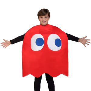 Pac-ManÂ® Blinky Spøgelse Børnekostume Rød