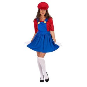 Rød Blikkenslager Kostume