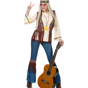 Sød 60'er Hippie Kostume
