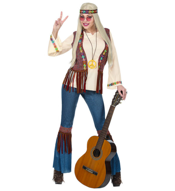 Sød 60'er Hippie Kostume