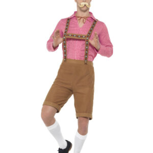 Tyrolerkostume Bierfest Rød