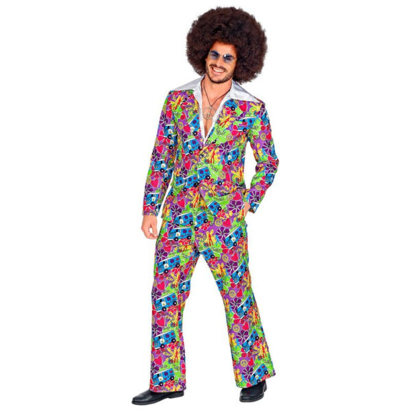 70'er Groovy Hippie Jakkesæt