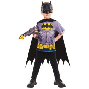BatmanÂ® Kappe & Maske Børnekostume