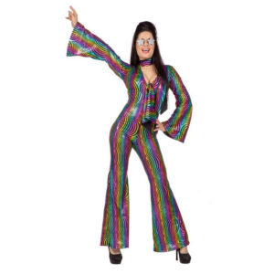 Disko Regnbue Kostume