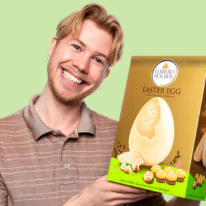 Ferrero Rocher Hvid Chokolade Påskeæg