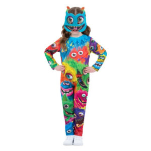 Monster Børnekostume Multifarvet
