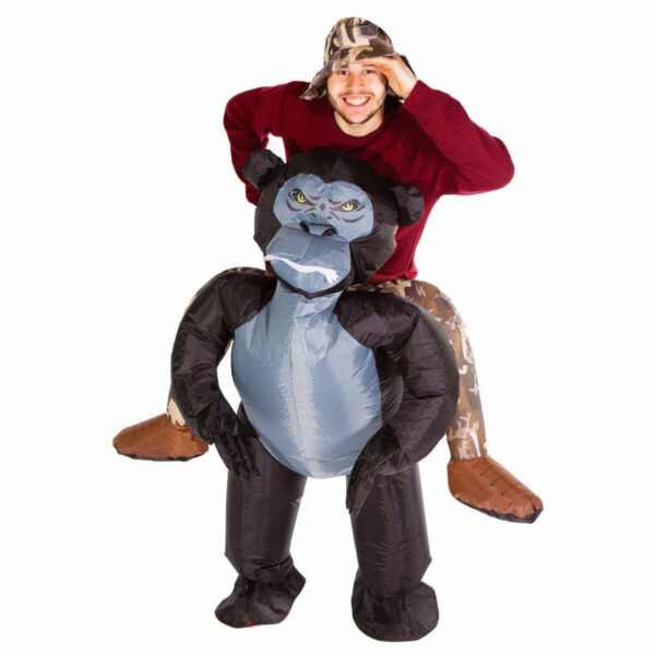 Oppustelig Gorilla Kostume