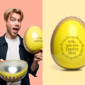 Påskeæg med Gravering - Egen Design