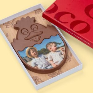 Personligt Chokoladepåskeæg med Billede