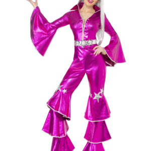 Pink 70'er Dancing Queen Kostume