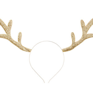 Rensdyr Hårbøjle Guld