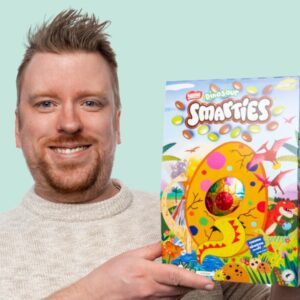 Smarties Dinosaur påskeæg