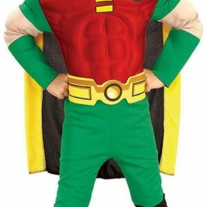 Teen TitanÂ® Robin Deluxe Børnekostume