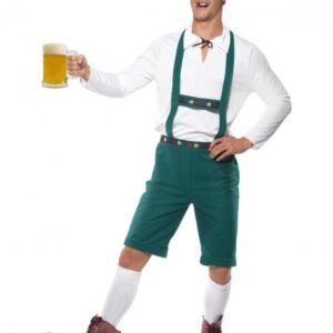 Tyrolerkostume Grøn