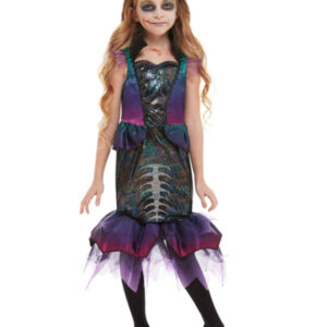 Zombie Havfrue Børnekostume