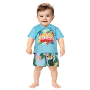 Aloha Babykostume Blå