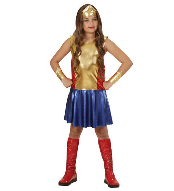 Wonder Girl Børnekostume