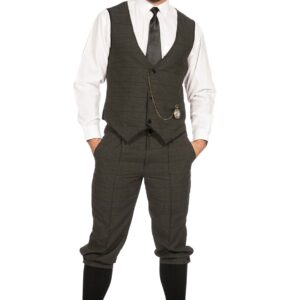 20'er Jakkesæt Kostume Sort