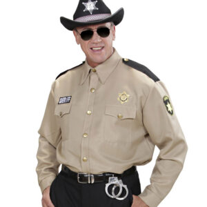 Amerikansk Sherif Skjorte