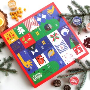 Julekalender med Frysetørrede Frugter, Bær & Grøntsager