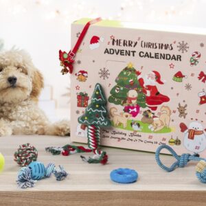 Julekalender med Hundelegetøj