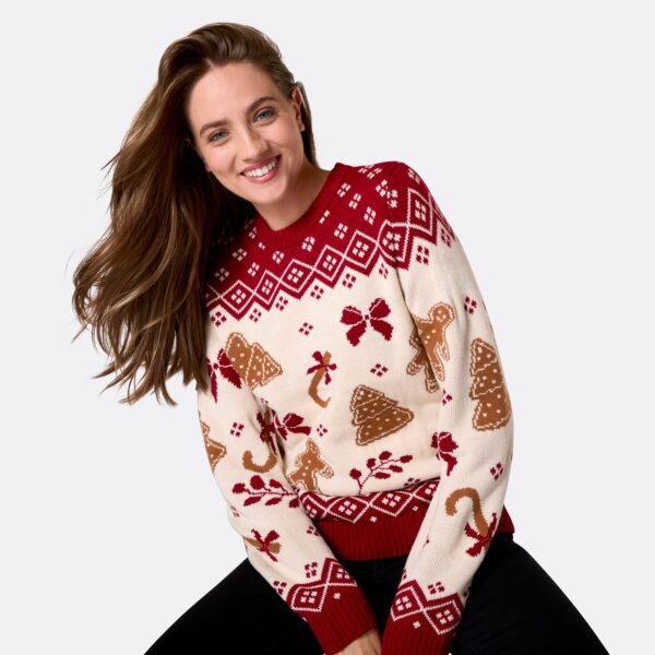 Peberkage Julesweater Dame