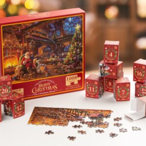 Puslespil Julekalender (1008 Brikker)