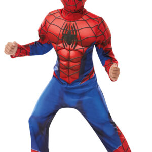 Spider-ManÂ® Deluxe Børnekostume