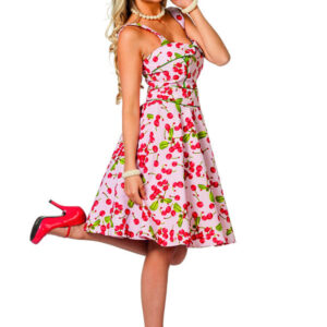 50'er Kirsebær Kjole