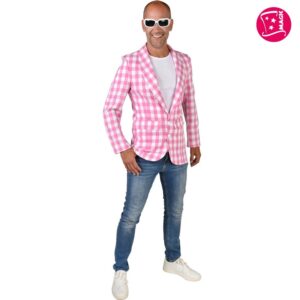 50'er Rock'n'Roll Ternet Jakke Lyserød