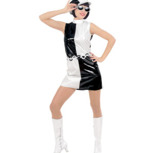 60'er Black & White Kostume