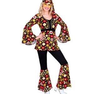 60'er Blomster Hippie Kostume
