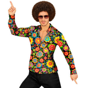 60'er Groovy Blomsterskjorte